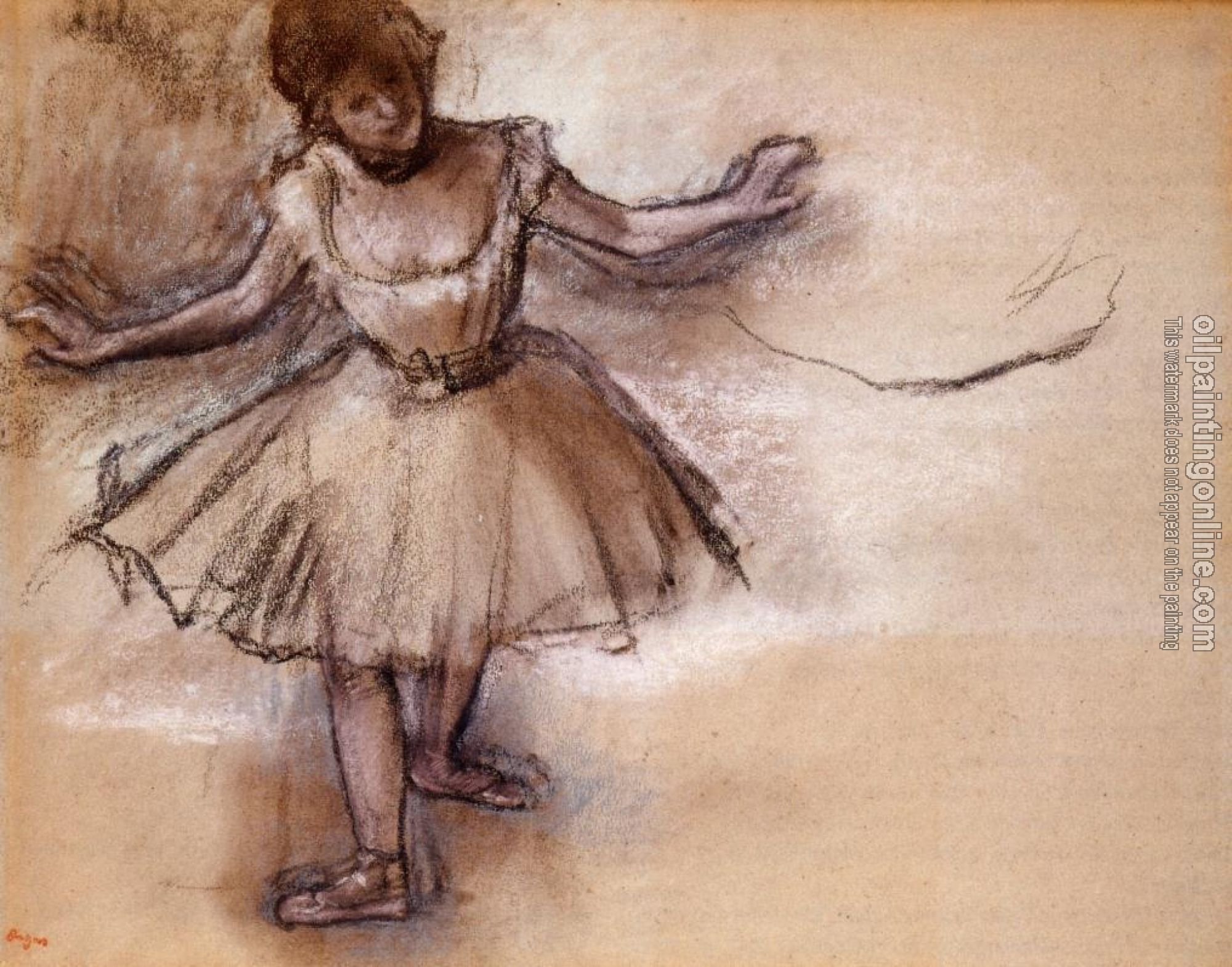 Degas, Edgar - Dancer